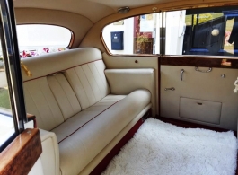 Classic car for weddings in Royston